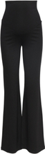 Oono Flared Pants Bottoms Trousers Flared Black Boob
