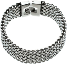 Lee Bracelet Steel Accessories Kids Jewellery Bracelets Chain Bracelets Sølv Edblad*Betinget Tilbud
