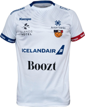 Iceland Away Shirt 23/24 Sport T-Kortærmet Skjorte White Kempa