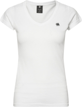 Eyben Slim V T S\S Wmn Tops T-shirts & Tops Short-sleeved White G-Star RAW