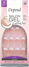 Salon Gel Rosa Kort Sq Nord Beauty WOMEN Nails Fake Nails Nude Depend Cosmetic*Betinget Tilbud