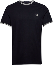 Twin Tipped T-Shirt T-shirts Short-sleeved Blå Fred Perry*Betinget Tilbud
