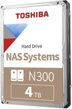 Toshiba N300 Harddisk for NAS 3,5" 4 TB 4 TB