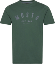 M Marina Musto Ss Tee Sport T-shirts Short-sleeved Green Musto