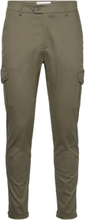 Como Cotton Cargo Suit Pants Bottoms Trousers Cargo Pants Khaki Green Les Deux