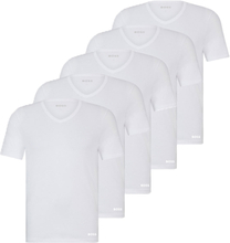 Hugo Boss T-shirts Authentic V-hals 5-Pack