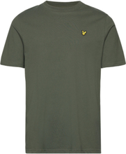 Textured Tipped T-Shirt Tops T-Kortærmet Skjorte Khaki Green Lyle & Scott