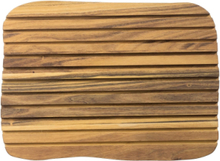Raw Teak Wood - Bread Cuttingboard Home Kitchen Kitchen Tools Cutting Boards Wooden Cutting Boards Aida