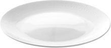 Relief Round Dish White Porcelain Home Tableware Serving Dishes Serving Platters White Aida