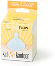 Kid Kanteen Baby Nipple Medium Flow 2 st/paket