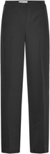 Ihlexi Wide Pa Bottoms Trousers Wide Leg Black ICHI