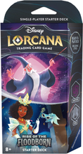 Disney Lorcana Trading Card Game Rise of the Flooborn Amethyst and Steel Starter Deck