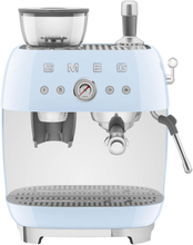 Smeg - Espressomaskin EGF03 2,4L m/kaffekvern pastellblå