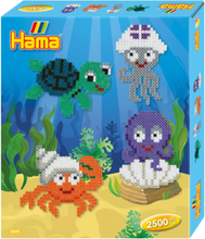 Hama Midi Gift Box Sea Creatures 2500 Pcs Toys Creativity Drawing & Crafts Craft Pearls Multi/patterned Hama