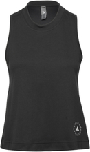 Asmc Logo Tk Tops T-shirts & Tops Sleeveless Black Adidas By Stella McCartney