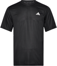 Tr-Es Base T T-shirts Short-sleeved Svart Adidas Performance*Betinget Tilbud