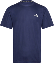 Tr-Es Base T T-shirts Short-sleeved Marineblå Adidas Performance*Betinget Tilbud