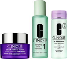 Clinique 3-Step Skincare System Routine for Mature Skin - 450 ml