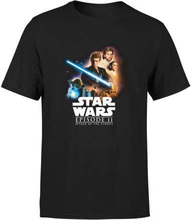 Star Wars Attack Of The Clones Unisex T-Shirt - Black - L - Black