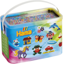Hama Midi Beads 30.000 Pcs Mix 53 Toys Creativity Drawing & Crafts Craft Pearls Multi/patterned Hama