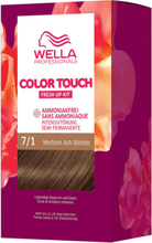 Wella Professionals Color Touch Rich Natural Medium Ash Blonde 7/1 130 Ml Beauty Women Hair Care Color Treatments Beige Wella Professionals