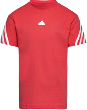 U Fi 3S T Sport T-Kortærmet Skjorte Red Adidas Performance