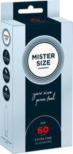 Mister Size Kondomer 60 mm, 10-pack