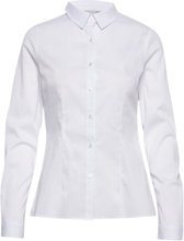Ihdima Sh Tops Shirts Long-sleeved White ICHI