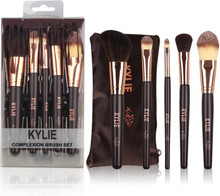 Kylie Complexion brush set 5 st. sminkborstar i förvaring