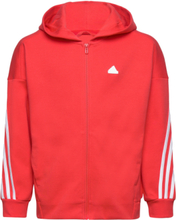 U Fi 3S Fz Hd Sport Sweatshirts & Hoodies Hoodies Red Adidas Performance