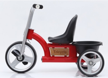 Trehjulet Cykel RASK Rød med lad 2 - 5 år
