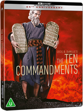 The Ten Commandments (1923 & 1956) 4k Ultra HD Steelbook