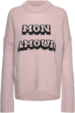 Malta We Mon Amour Designers Knitwear Jumpers Pink Zadig & Voltaire