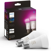 Philips Hue Color Ambiance Smart LED-lampa E27 1100 lm 2-pack