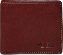 Billfold With Coin Zipper Pocket Designers Wallets Classic Wallets Brown Tony Perotti