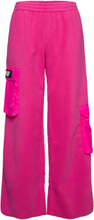 Sellariiina Teddy Pants Bottoms Trousers Cargo Pants Pink ROTATE Birger Christensen