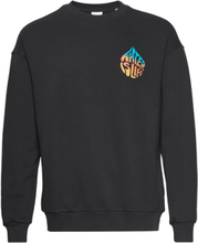 Wateraid Water Is Life Over Cre Tops Sweat-shirts & Hoodies Sweat-shirts Black Knowledge Cotton Apparel