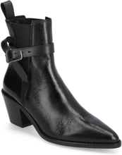 Tyler Cecilia Vintage Patent Designers Boots Ankle Boots Ankle Boots With Heel Black Zadig & Voltaire