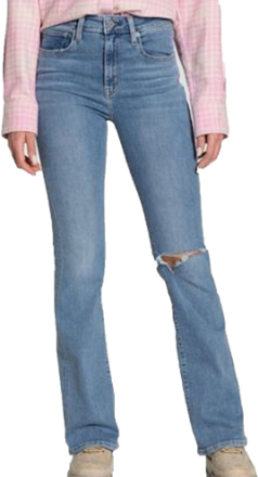 LEVI´S 726 Flare High Rise Jeans Damen Denim-Hose im Five-Pocket-Style 61831859 Blau