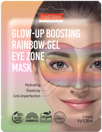 Purederm Glow Up Boosting RAINBOW:gel Eye Zone Mask 8 g