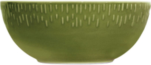 Confetti Saladbowl W/Relief 1 Pcs . Giftbox Home Tableware Bowls & Serving Dishes Salad Bowls Green Aida