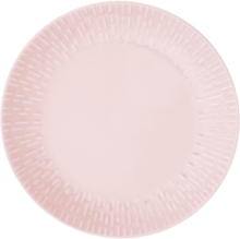 Confetti Lunch Plate W/Relief 1 Pcs . Giftbox Home Tableware Plates Small Plates Pink Aida