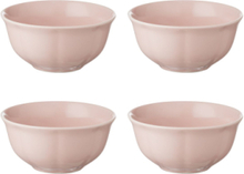 Søholm Solvej Bowl 4 Pcs Home Tableware Bowls Breakfast Bowls Pink Aida