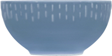 Confetti Bowl W/Relief 1 Pcs Giftbox Home Tableware Bowls Breakfast Bowls Blue Aida