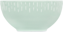 Confetti Bowl W/Relief 1 Pcs Giftbox Home Tableware Bowls Breakfast Bowls Green Aida