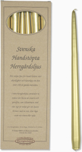 Ljus Herrgård 38 cm 6-pack guld