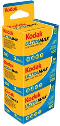 Kodak Ultramax 400 135-36 3-pack