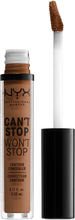 NYX Professional Makeup Can't Stop Won't Stop Concealer Cappuccino - 3 ml