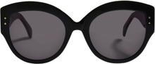 Aa0040 -talls solbriller i svart acetat