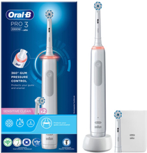 Oral-B eltandbørste - Pro 3 3000 - Hvid
